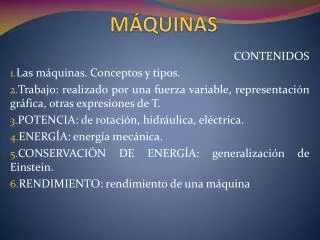m quinas