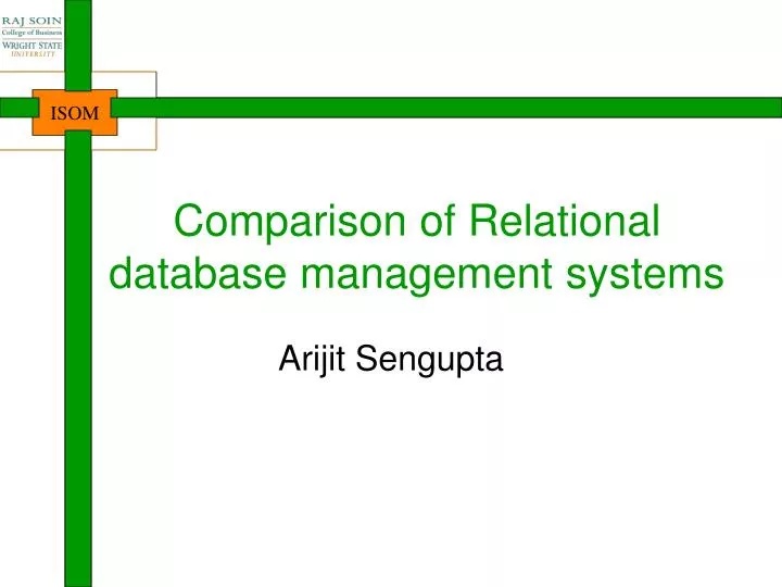 comparison of relational database management systems