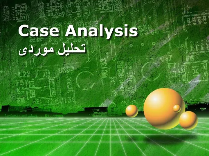 case analysis