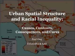 Urban Spatial Structure and Racial Inequality: