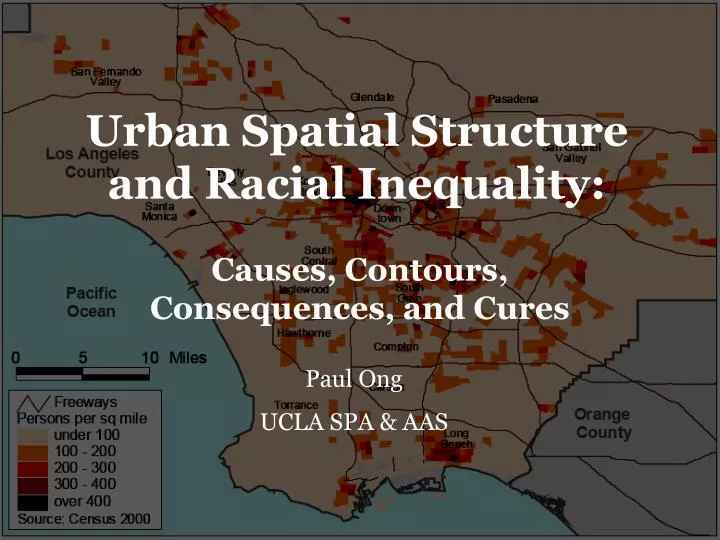 urban spatial structure and racial inequality