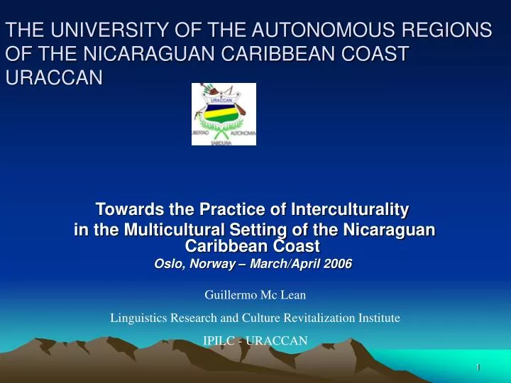 the university of the autonomous regions of the nicaraguan caribbean coast uraccan