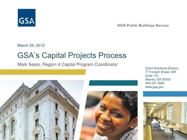 gsa s capital projects process