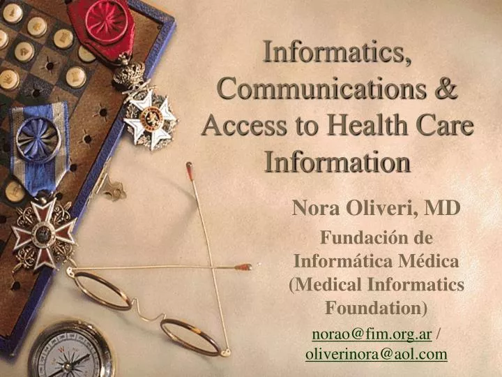 informatics communications access to health care information