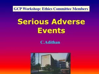 serious adverse events