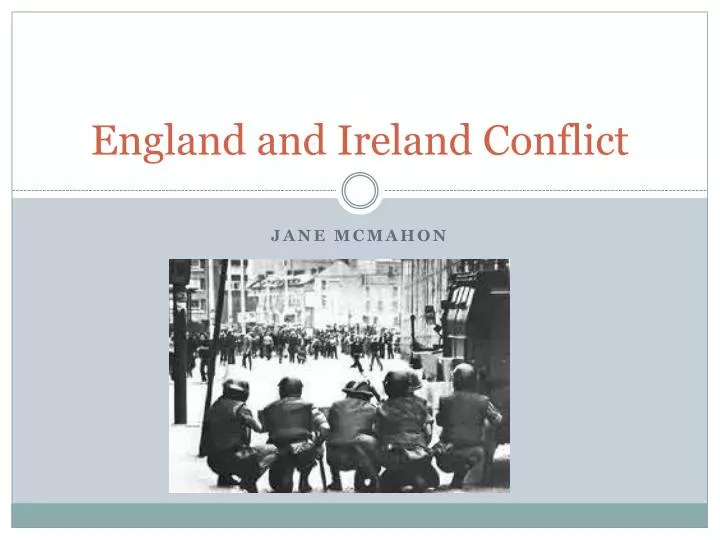 england and ireland conflict