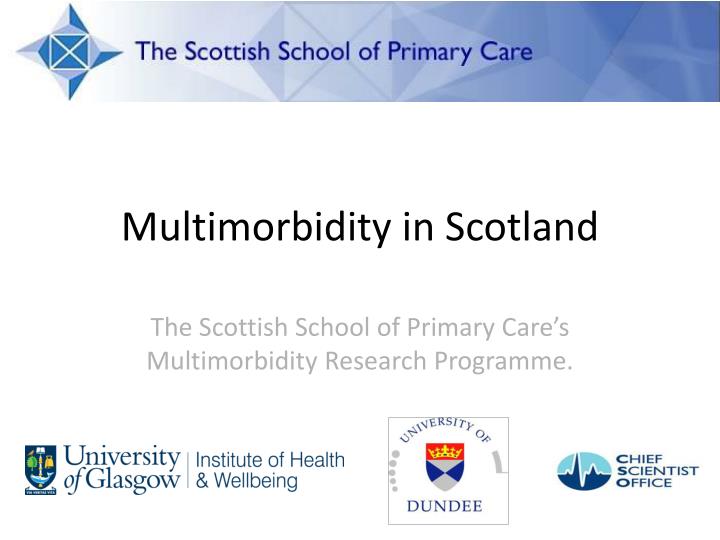 multimorbidity in scotland