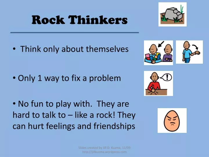 rock thinkers
