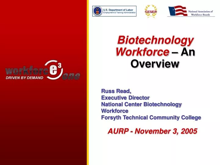biotechnology workforce an overview