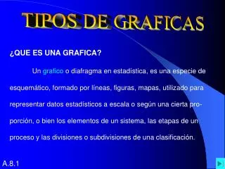 TIPOS DE GRAFICAS