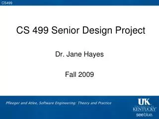 CS 499 Senior Design Project