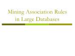 Mining Association Rules in Large Databases - slide 1