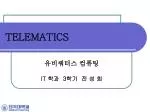 TELEMATICS - slide 1