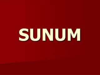 SUNUM