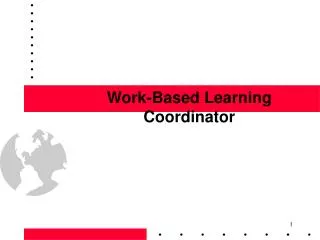 Work-Based Learning Coordinator