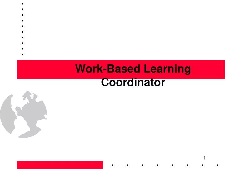 work based learning coordinator