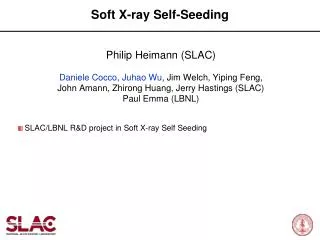 Soft X-ray Self-Seeding