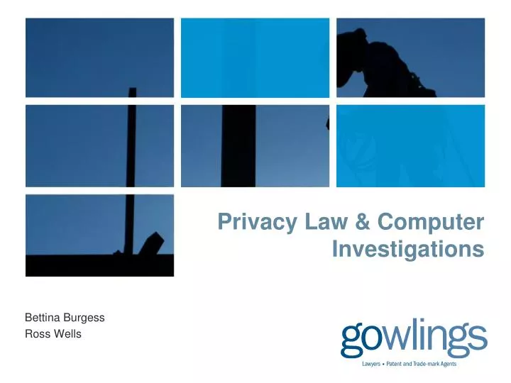 privacy law computer investigations