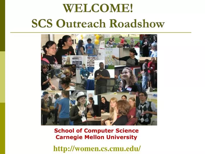 welcome scs outreach roadshow