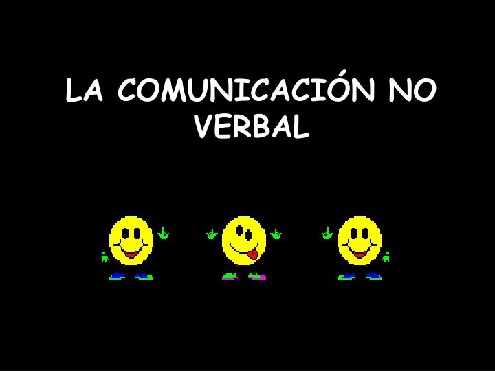 la comunicaci n no verbal