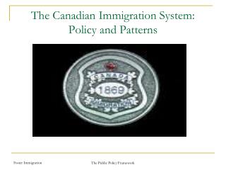 The Canadian Immigration System: Policy and Patterns