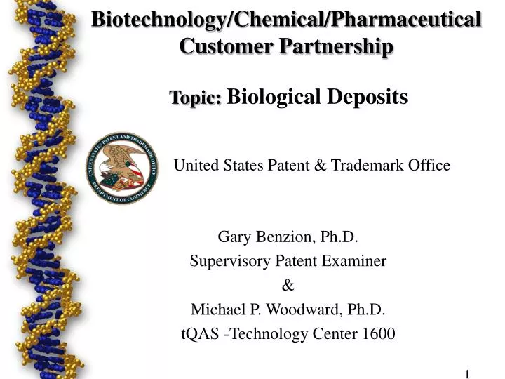 biotechnology chemical pharmaceutical customer partnership topic biological deposits
