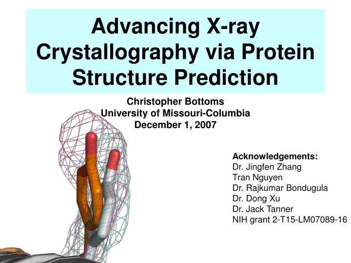 advancing x ray crystallography via protein structure prediction