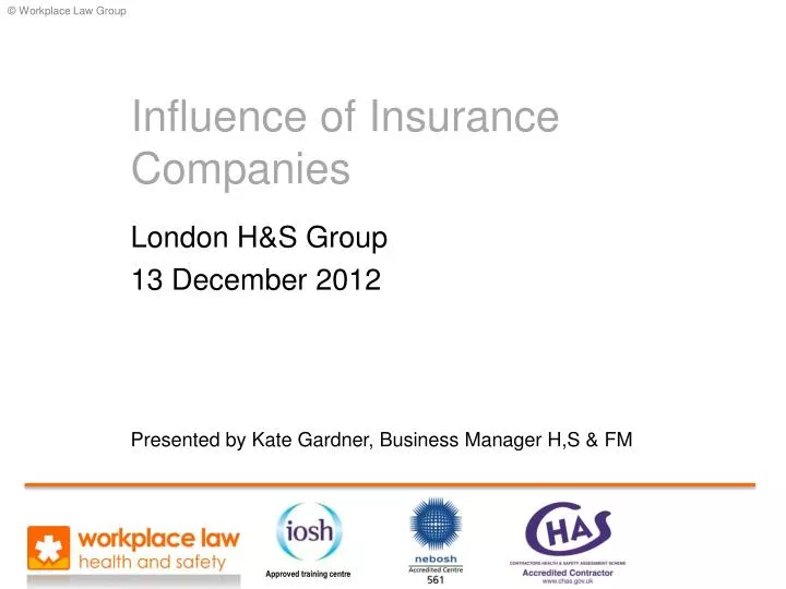 influence of insurance companies