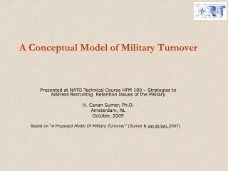 A Conceptual Model of Military Turnover