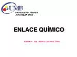ENLACE QUÍMICO - slide 1