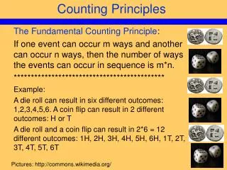 Counting Principles