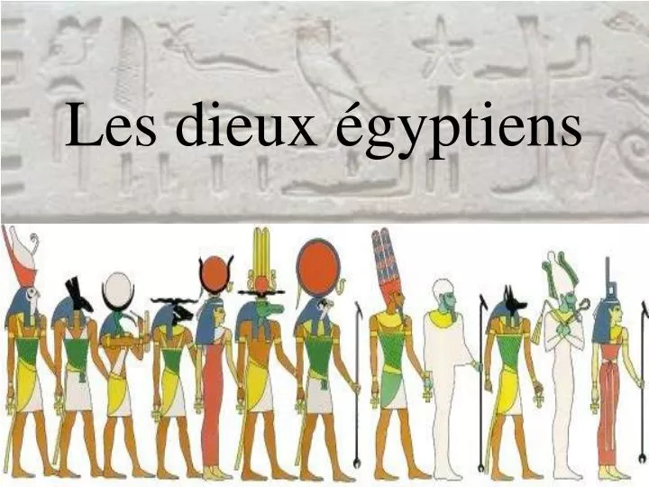 les dieux gyptiens