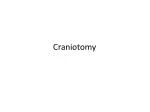 Craniotomy - slide 1