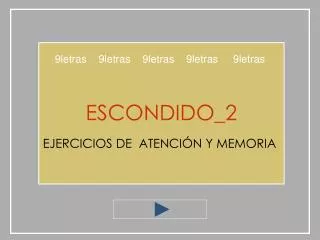 ESCONDIDO_2 EJERCICIOS DE ATENCIÓN Y MEMORIA