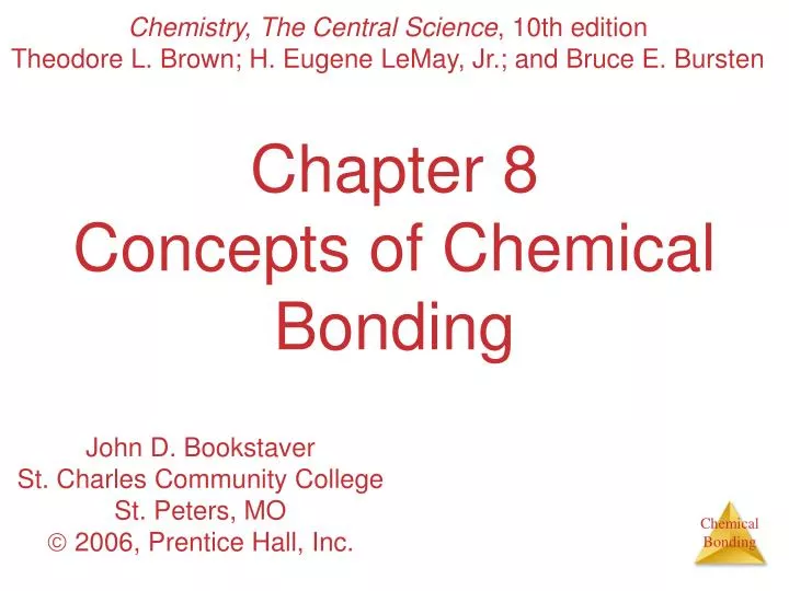 chapter 8 concepts of chemical bonding