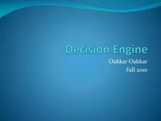 Decision Engine
