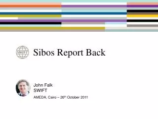 Sibos Report Back