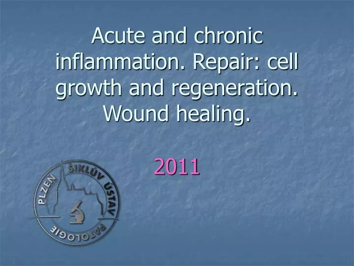 acute and chronic inflammation repair cell growth and regeneration wound healing