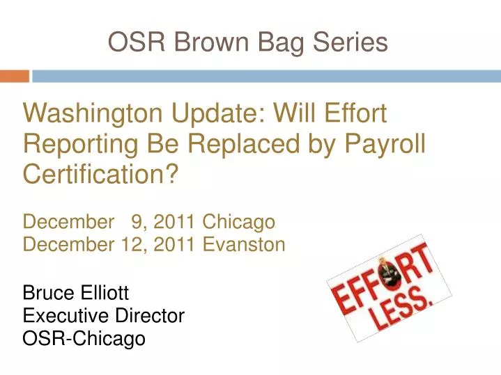 osr brown bag series