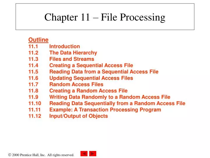 chapter 11 file processing