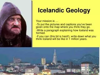 Icelandic Geology