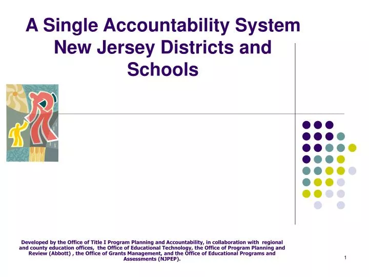 a single accountability system new jersey districts and schools
