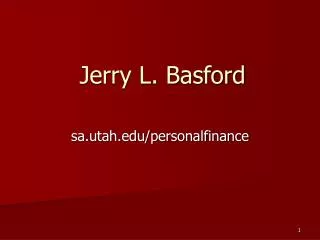 Jerry L. Basford