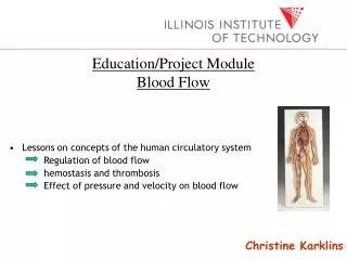 Education/Project Module Blood Flow