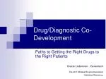 Drug/Diagnostic Co-Development - slide 1