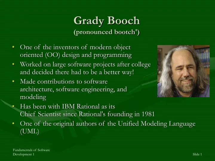 grady booch pronounced bootch