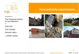 local authority requirements