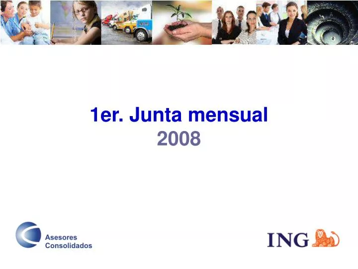 1er junta mensual 2008