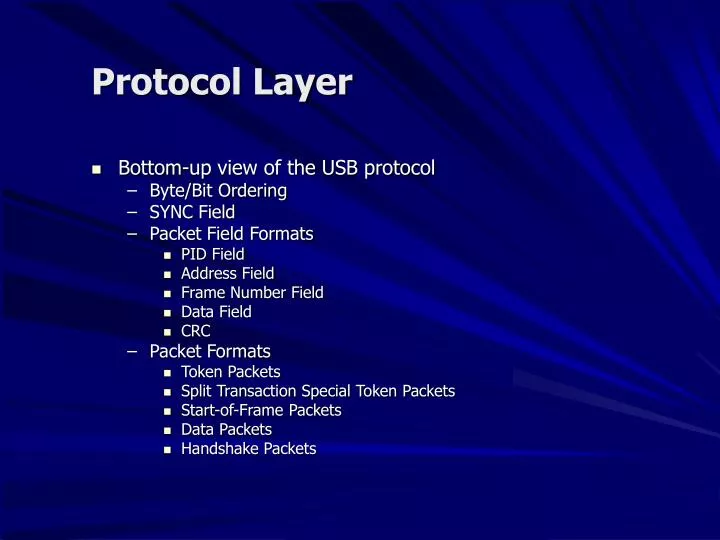 protocol layer
