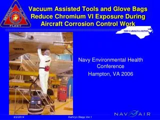 Vacuum Assisted Tools and Glove Bags Reduce Chromium VI Exposure During Aircraft Corrosion Control Work